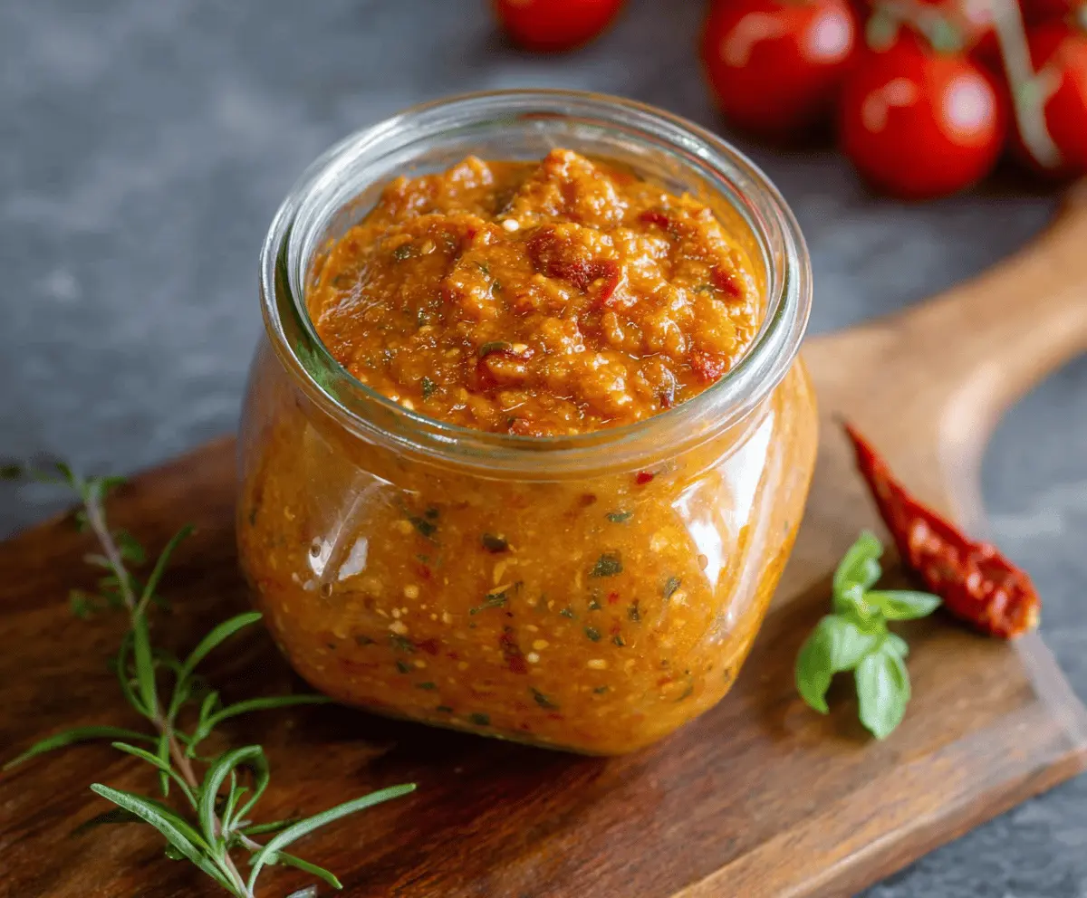 Easy Sicilian Tomato Pesto Recipe for Fresh Flavor