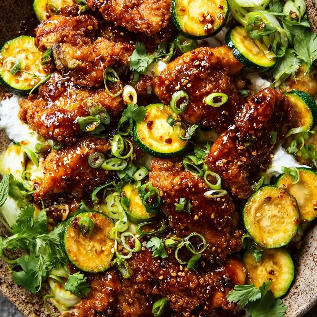 Sheet-Pan-Hot-Honey-Garlic-Chicken-and-Zucchini-in-content