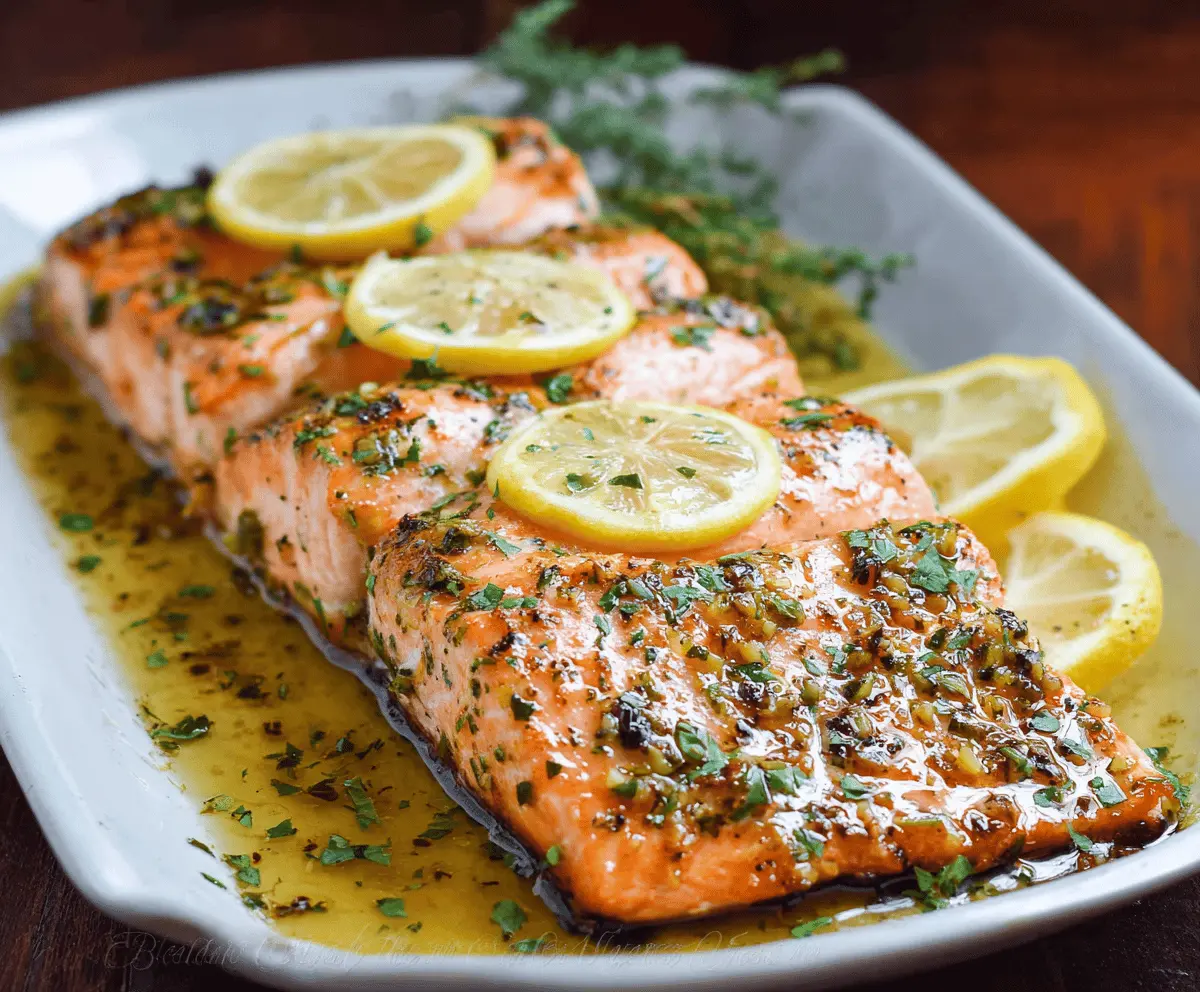 Easy Baked Dijon Salmon Recipe for Dinner