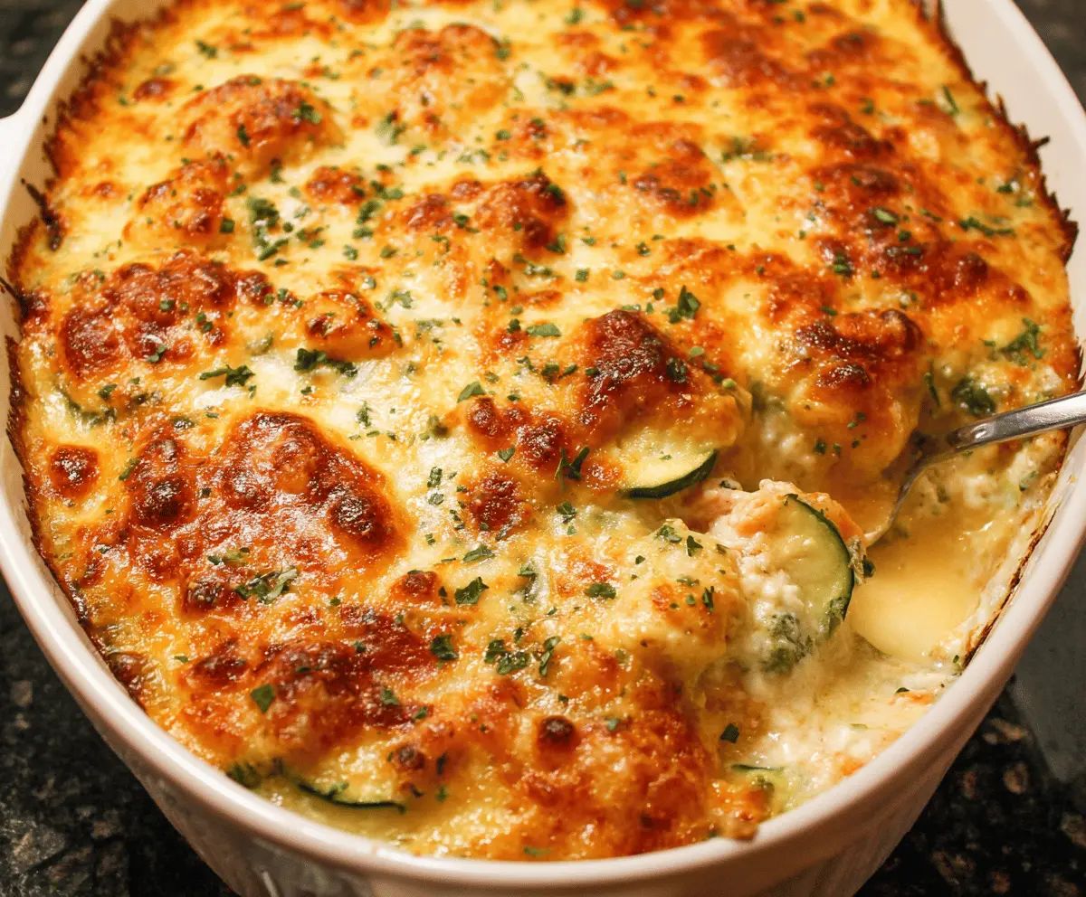 Easy Chicken Zucchini Casserole Recipe