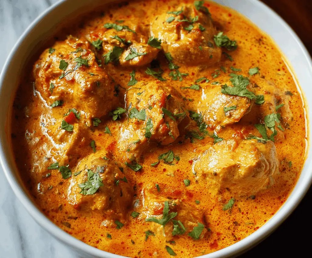Quick and Easy Homemade Butter Chicken Recipe