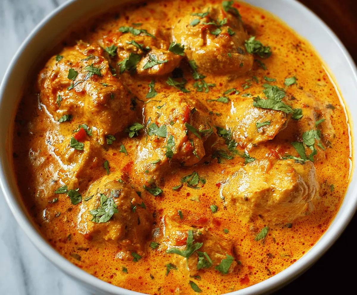 Quick and Easy Homemade Butter Chicken Recipe