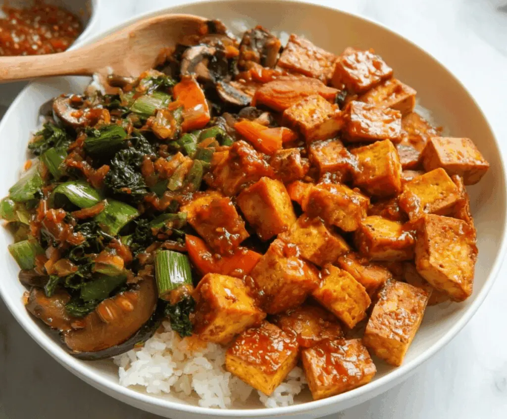 Easy Baked Tofu Veggie Bowls for Healthy Meals