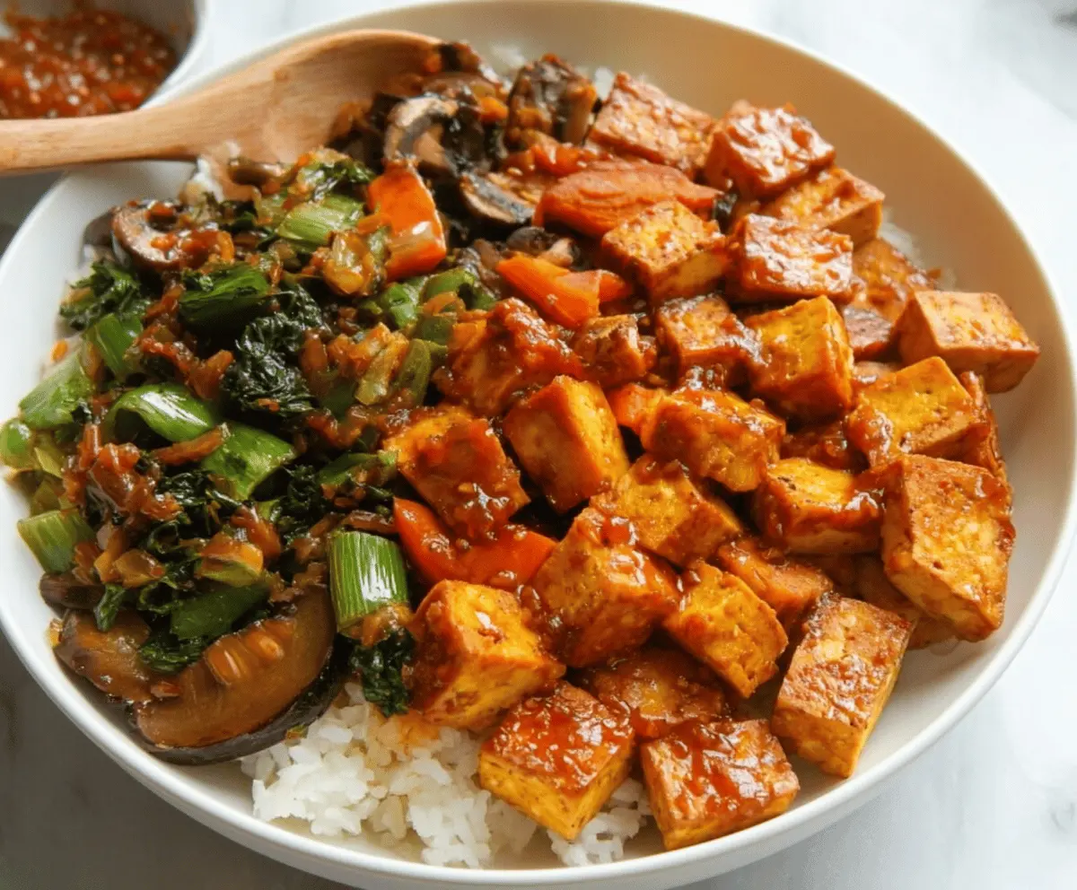 Easy Baked Tofu Veggie Bowls for Healthy Meals