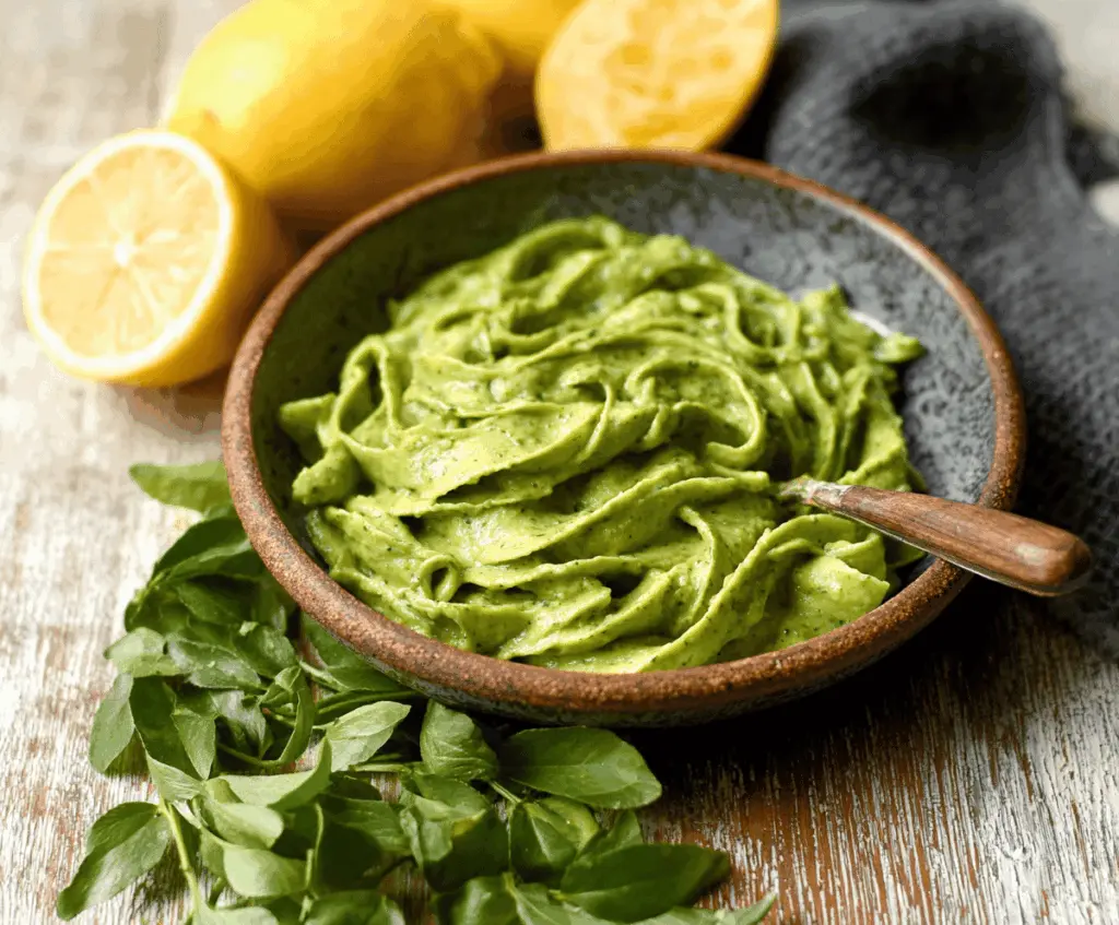 Creamy Avocado Lemon Pesto Recipe