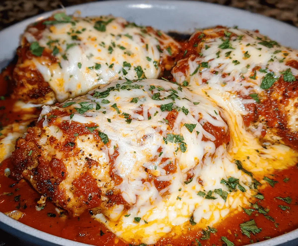 Crock-pot Chicken Parmesan