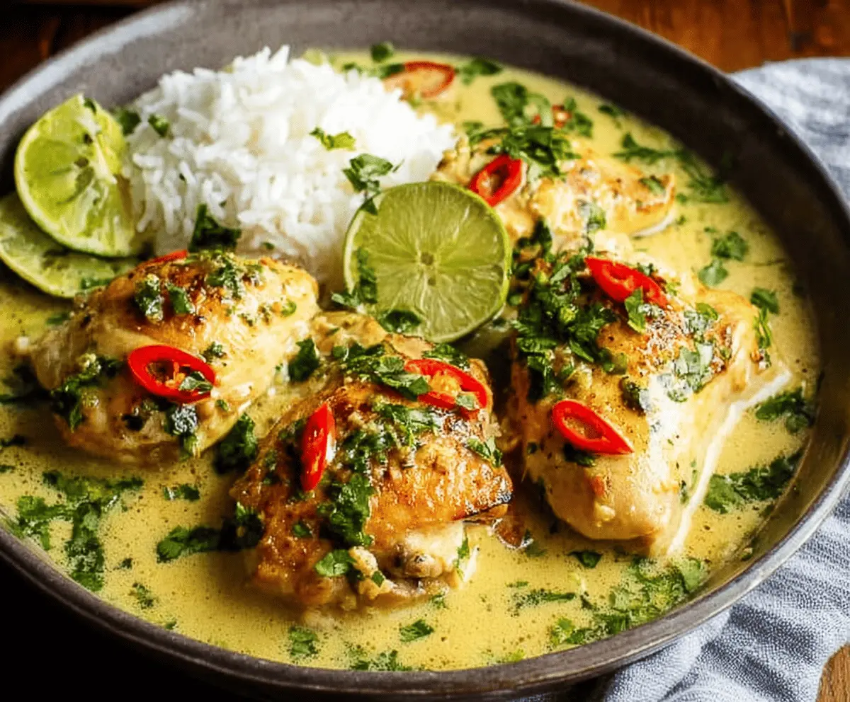 Coconut Lime Chicken 