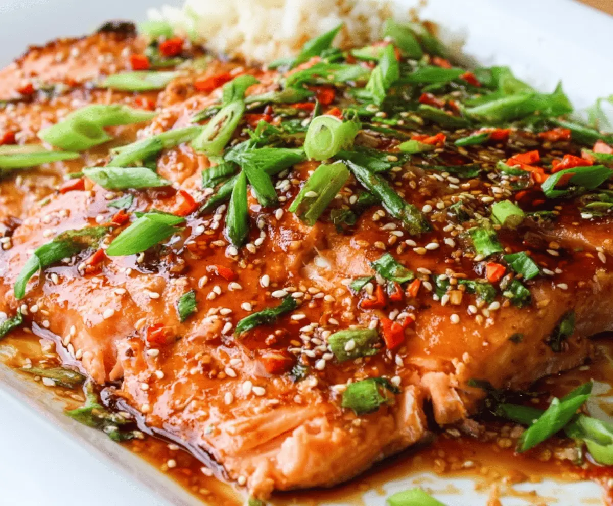 Tasty Asian Glazed Salmon For Dinner