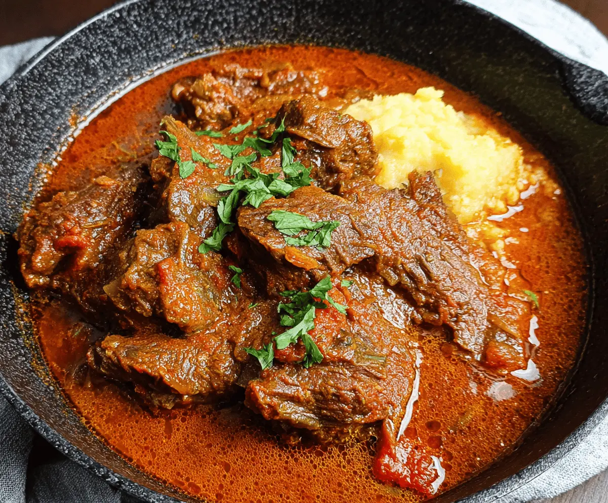 African Beef Stew