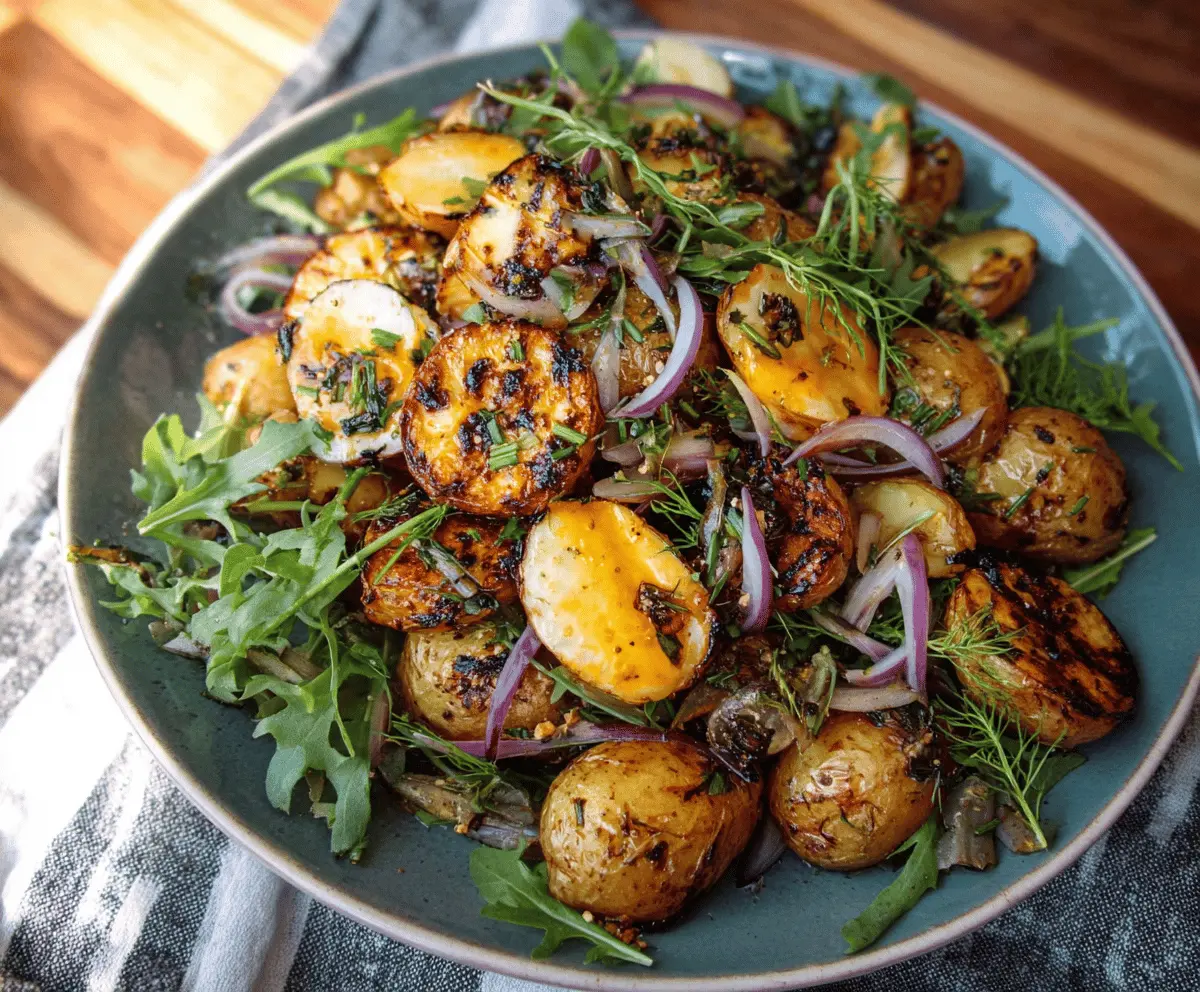 Classic Potato bbq Side Salad