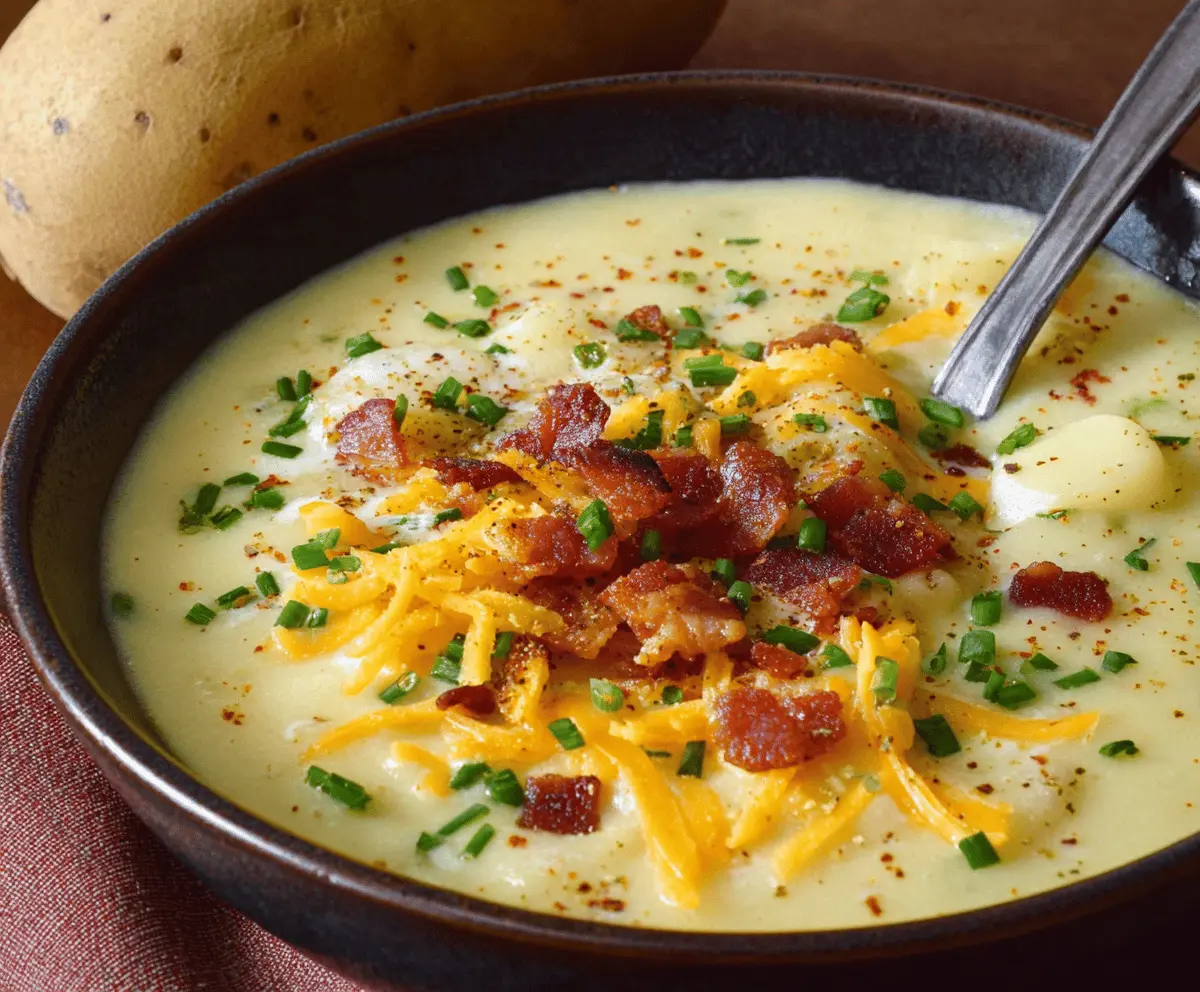 Creamy Baked Potato Soup