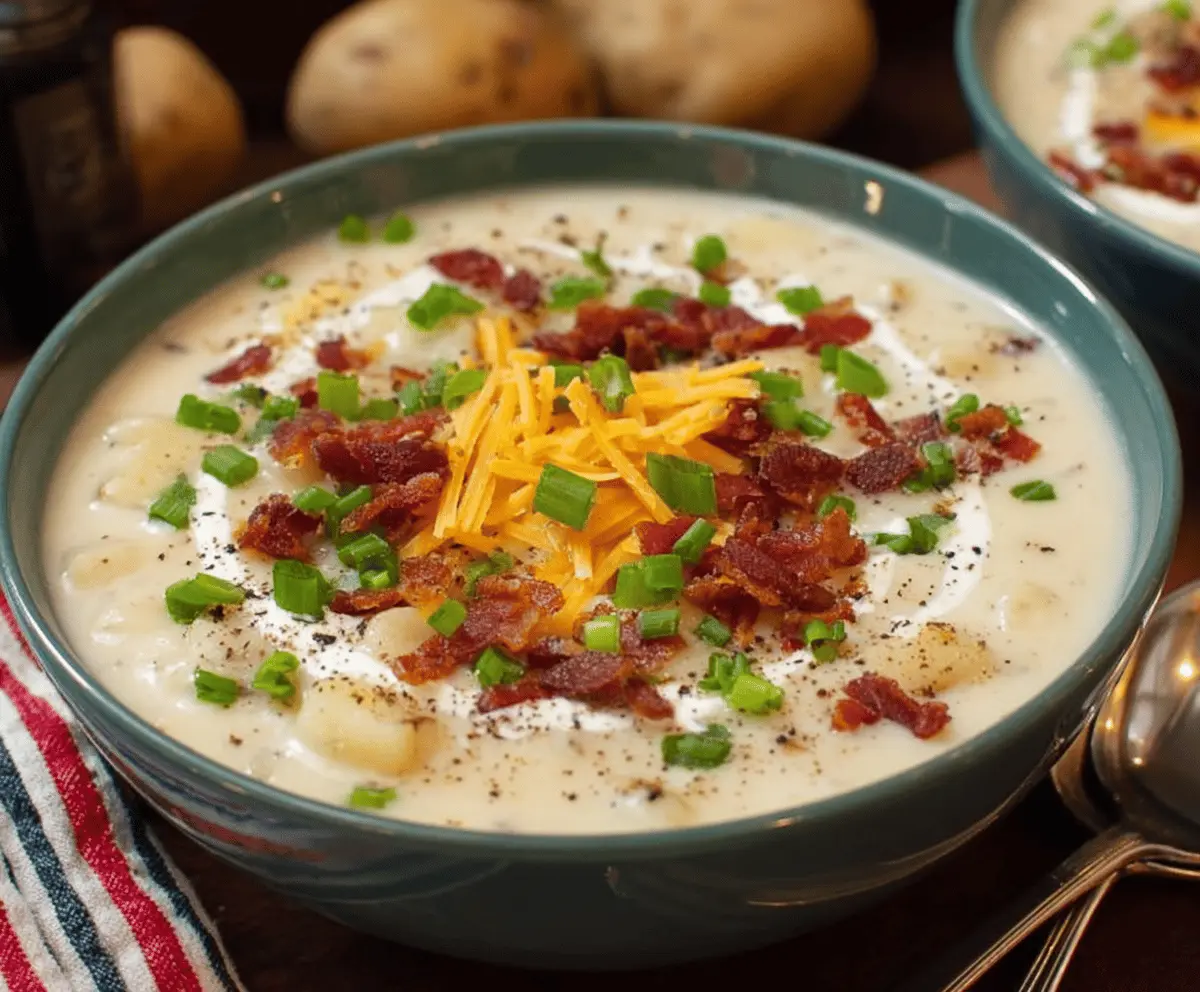 Creamy Loaded Potato Soup