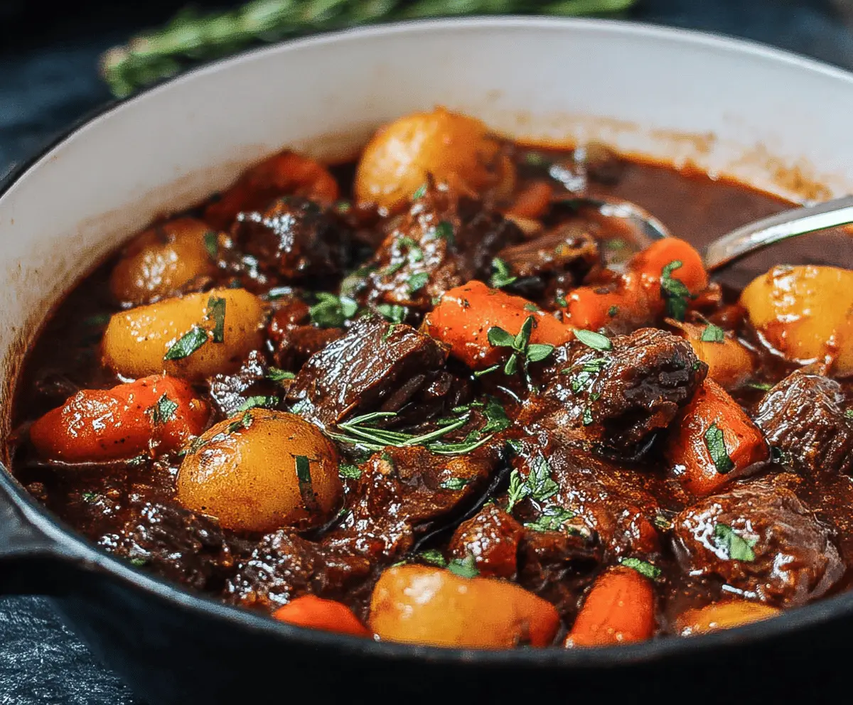 Dutch Oven Beef Stew