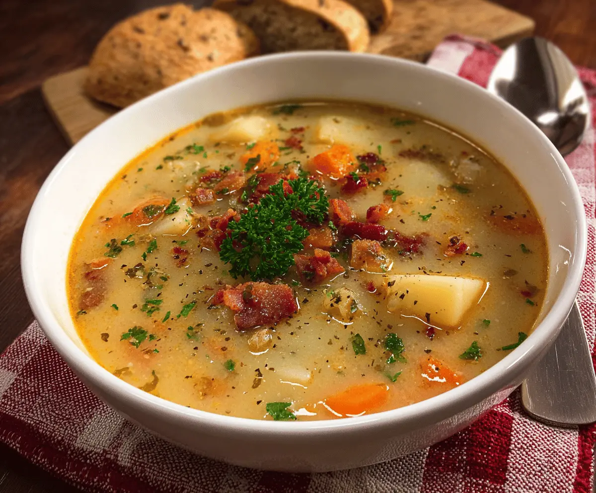 German Potato Soup