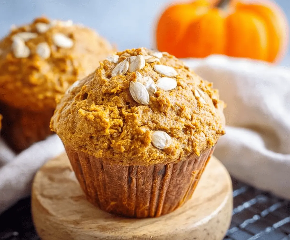 Healthy Pumpkin Muffins