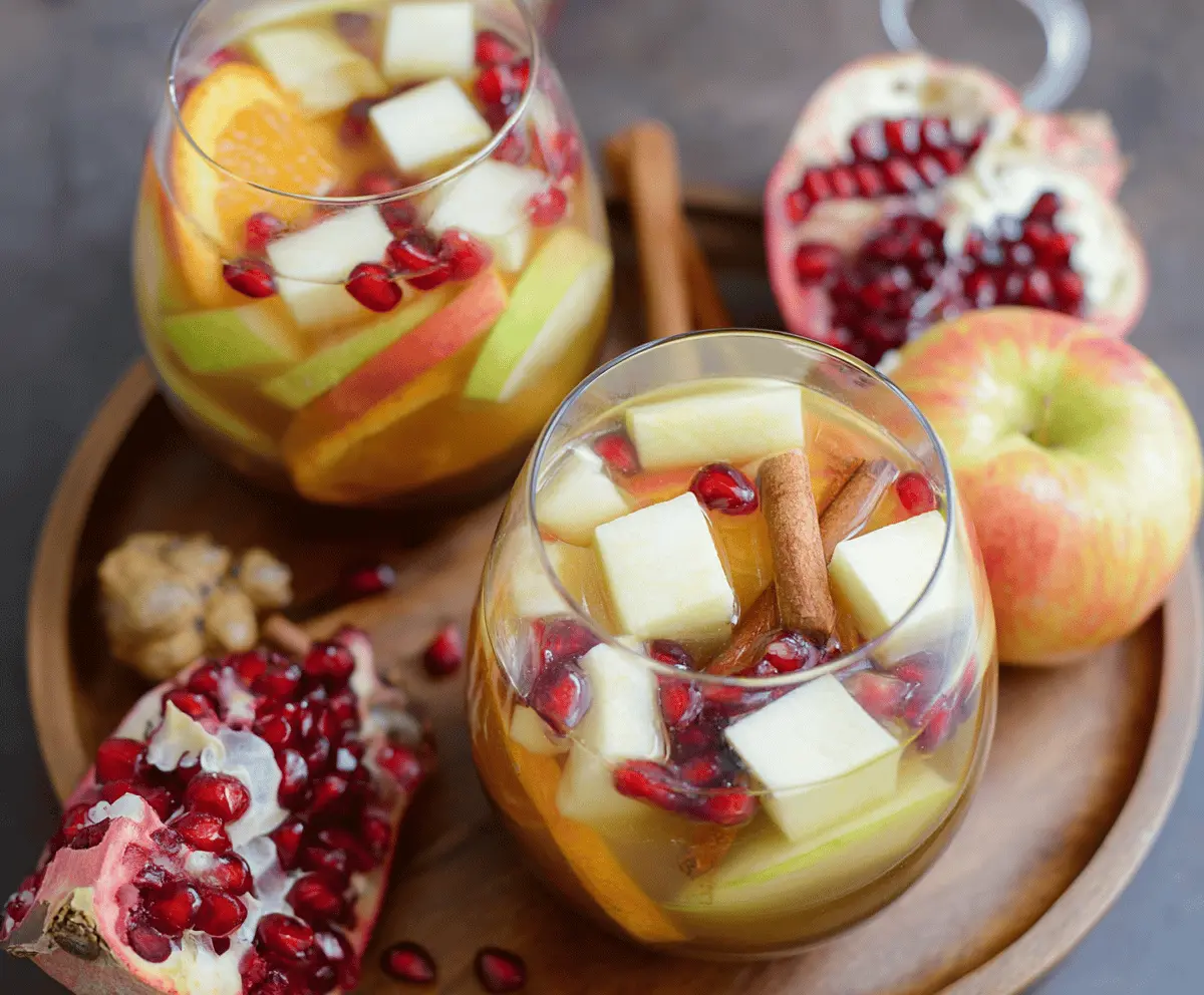 Apple Cider Sangria Recipe with Fresh Fall Fruits – Perfect Autumn Drink