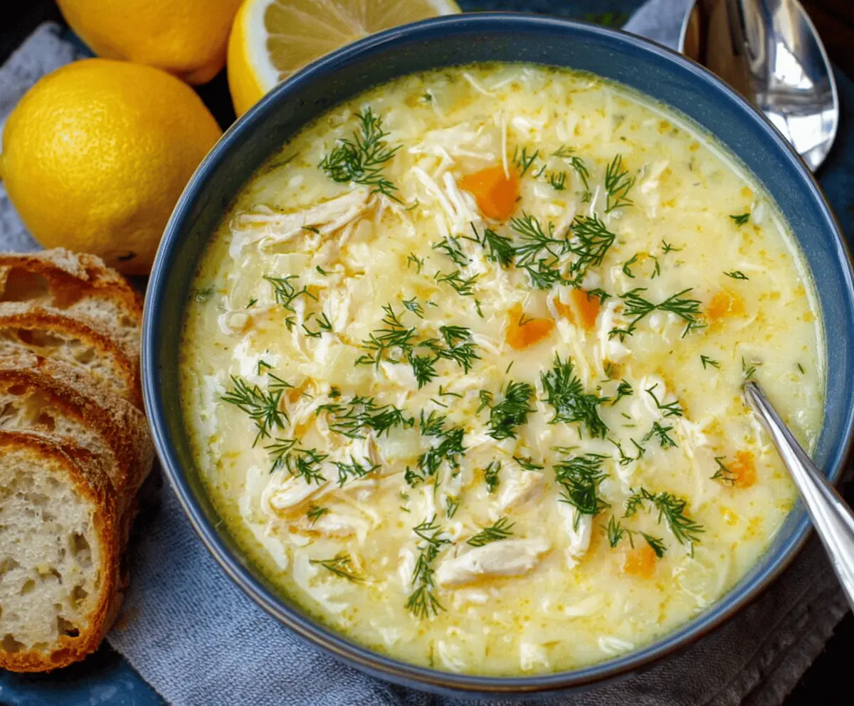 Avgolemono Soup