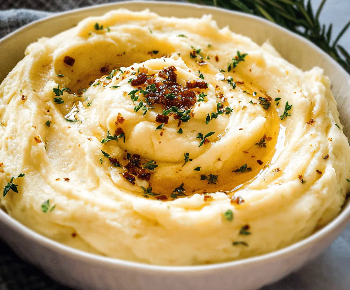 Perfect Brown Butter Mashed Potatoes Recipe for Thanksgiving Dinner