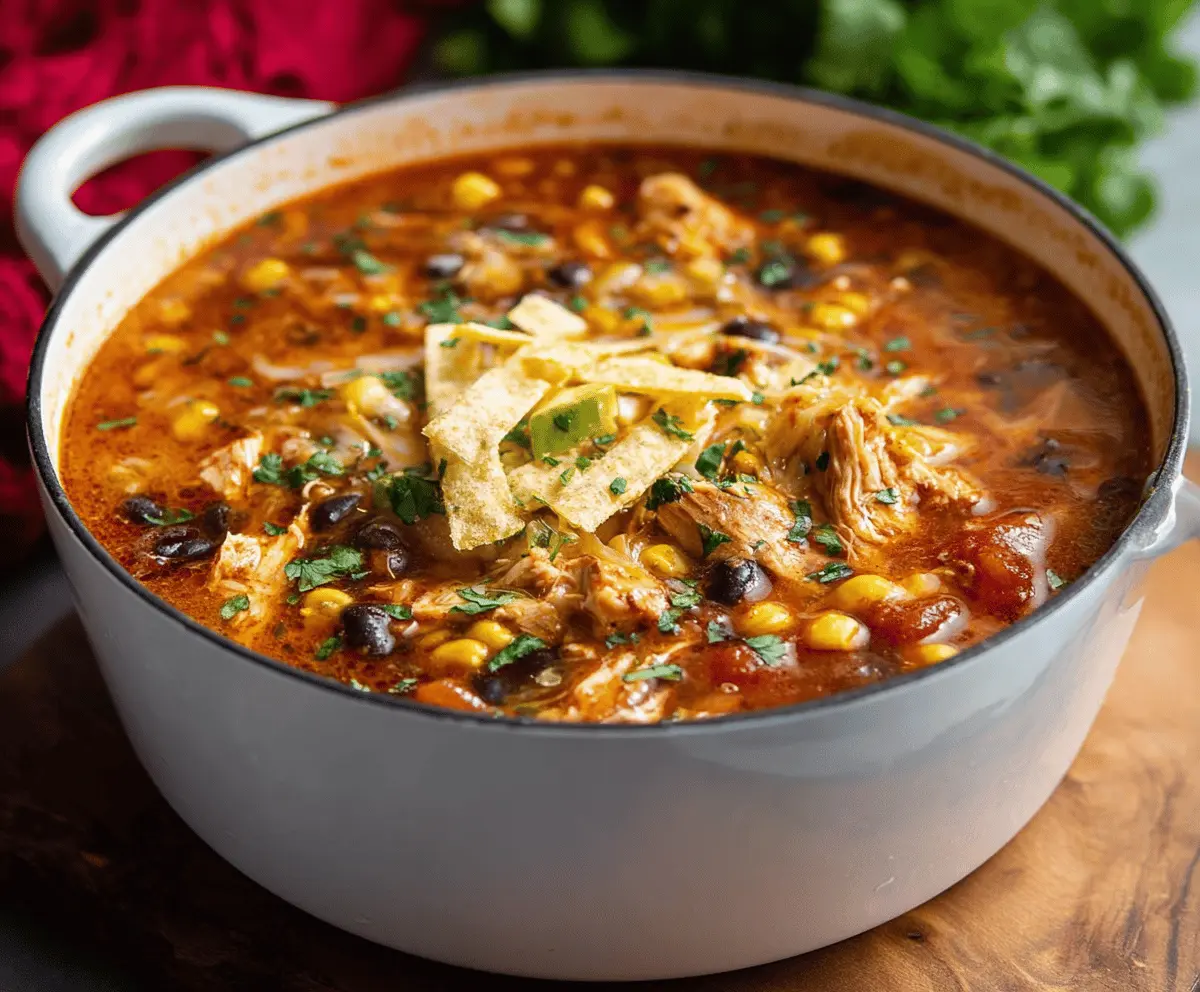 Chicken Taco Soup