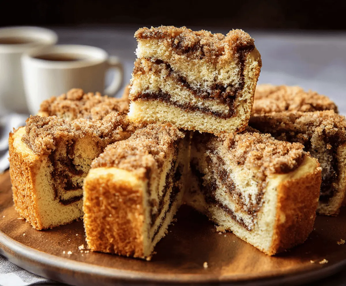 Cinnamon Swirl Coffee Cake