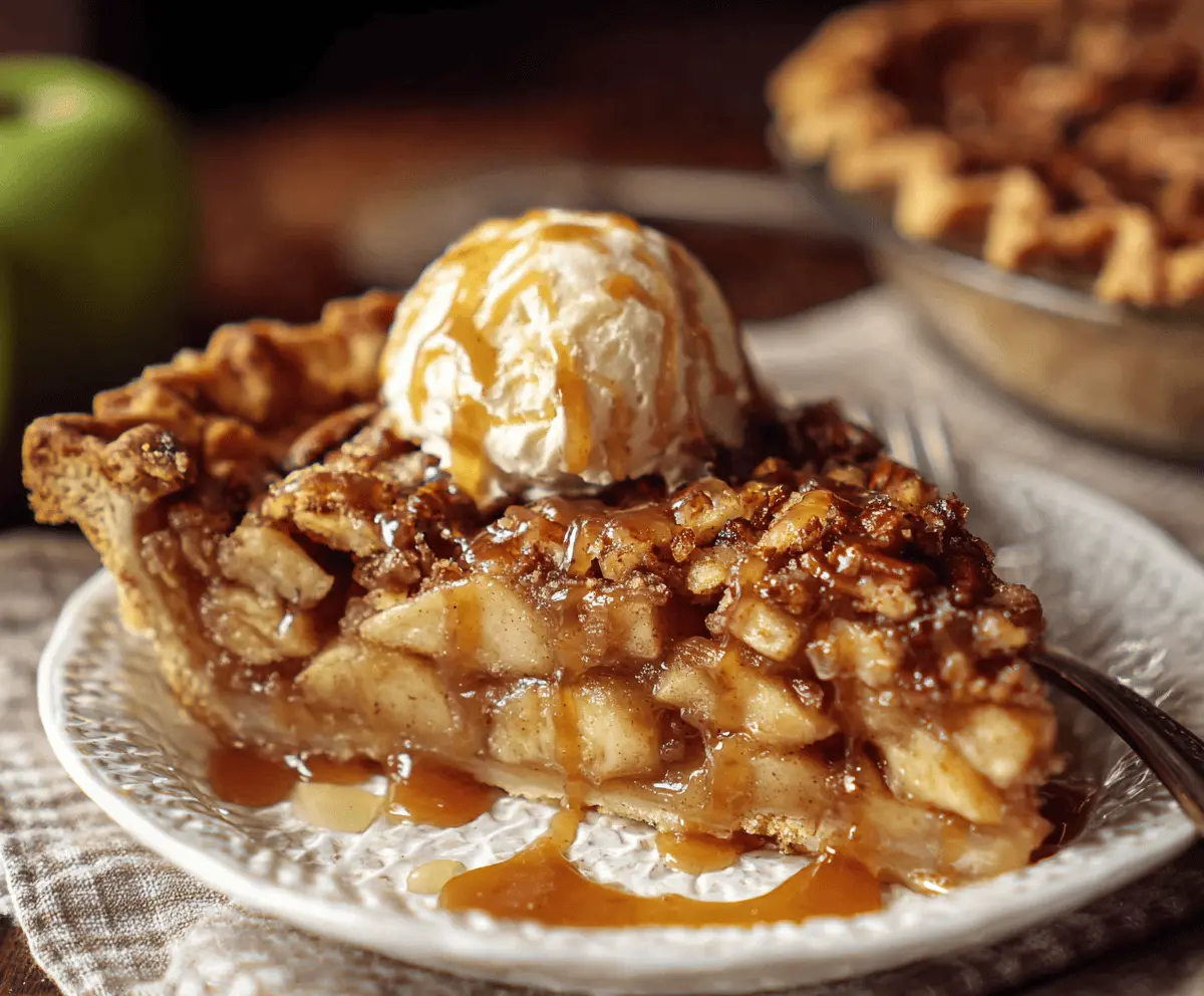 Dutch Caramel Apple Pie