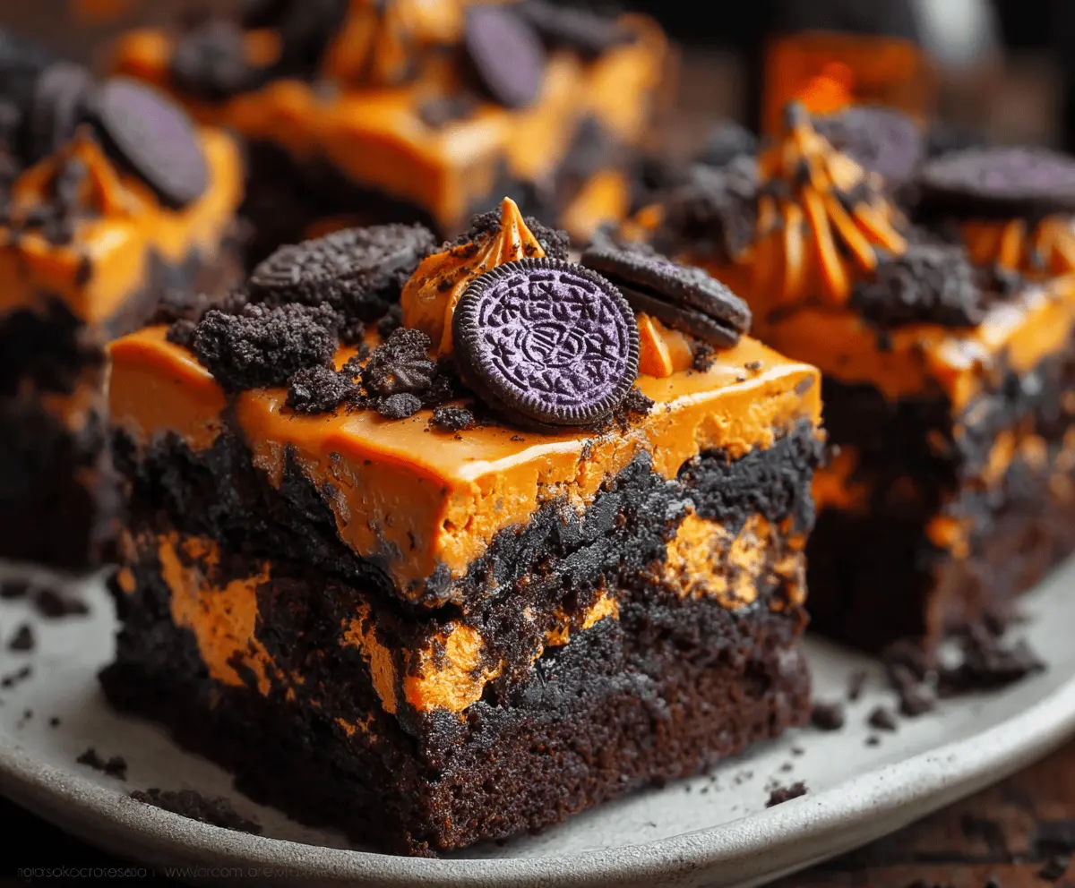 Halloween Brownies