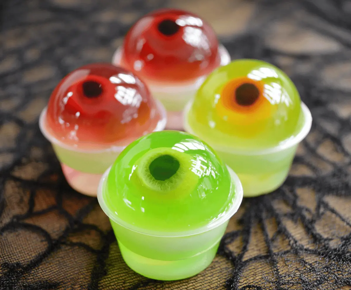 Halloween Eyeball Jello Shots