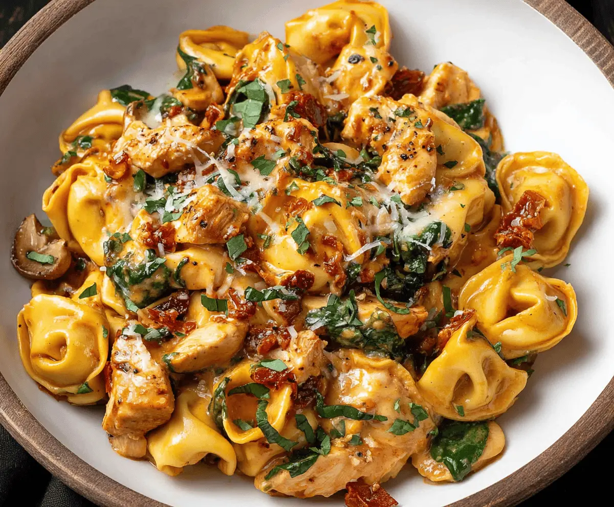 Marry Me Chicken Tortellini