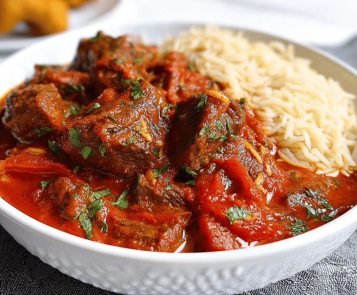 Nigerian Beef Stew