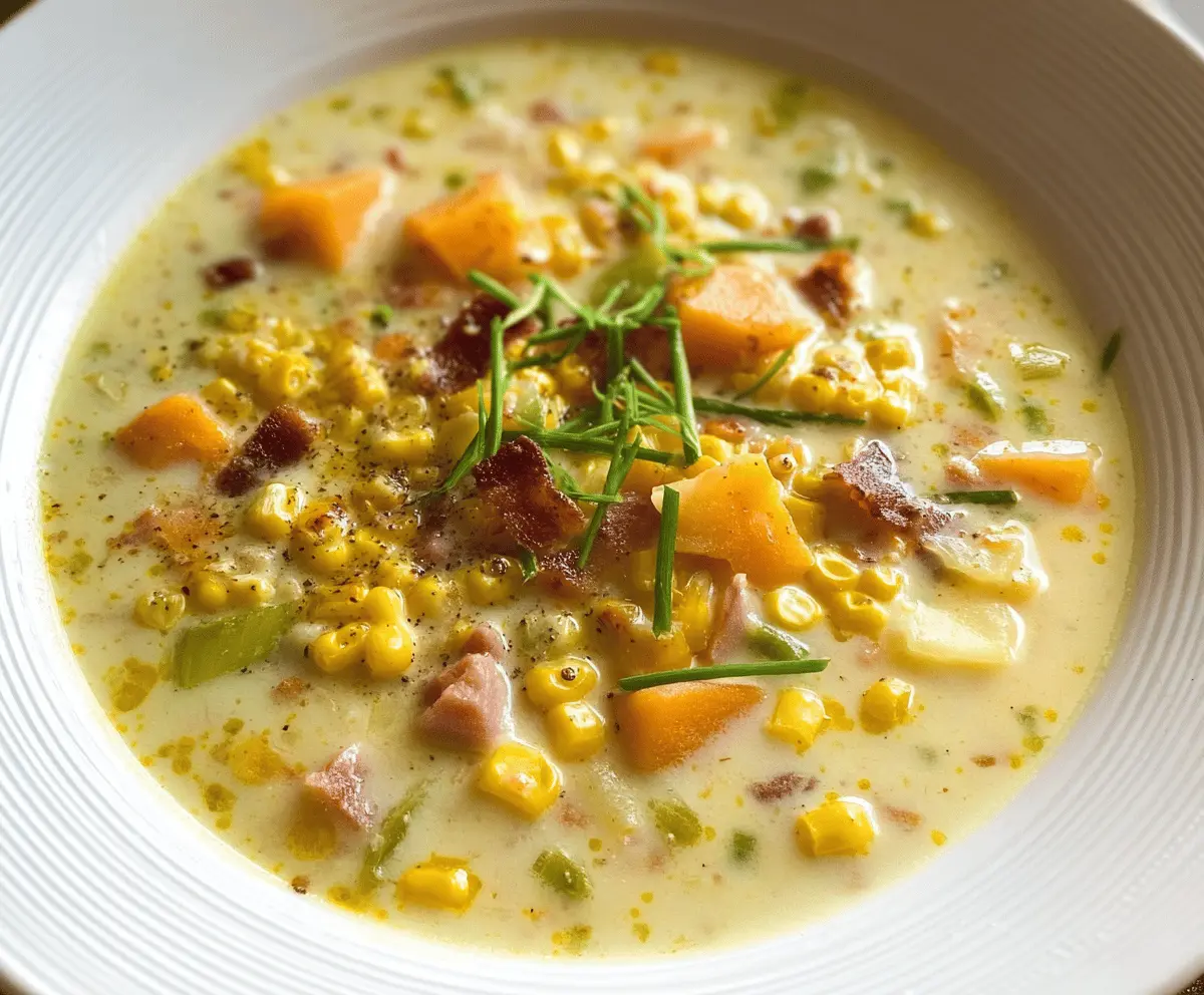 Easy Sweet Corn and Potato Chowder Recipe