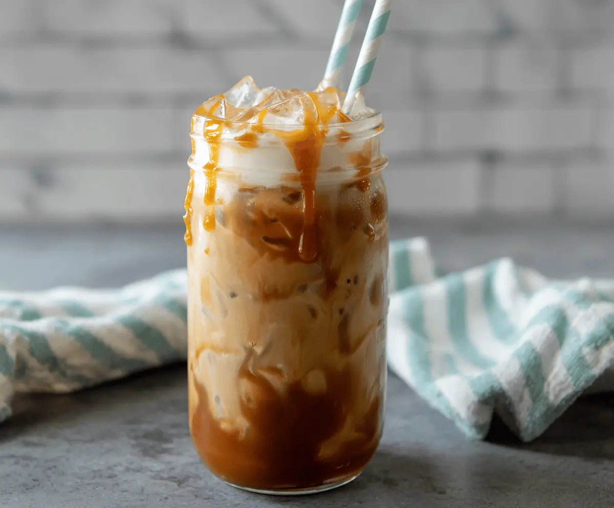 Easy Caramel Iced Coffee Recipe – Refreshing & Delicious
