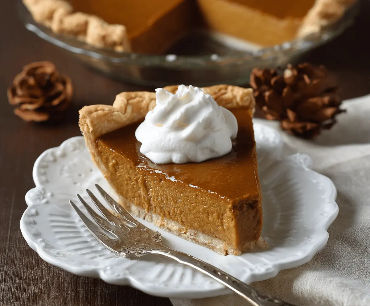 Classic Pumpkin Pie Recipe – The Perfect Fall Dessert