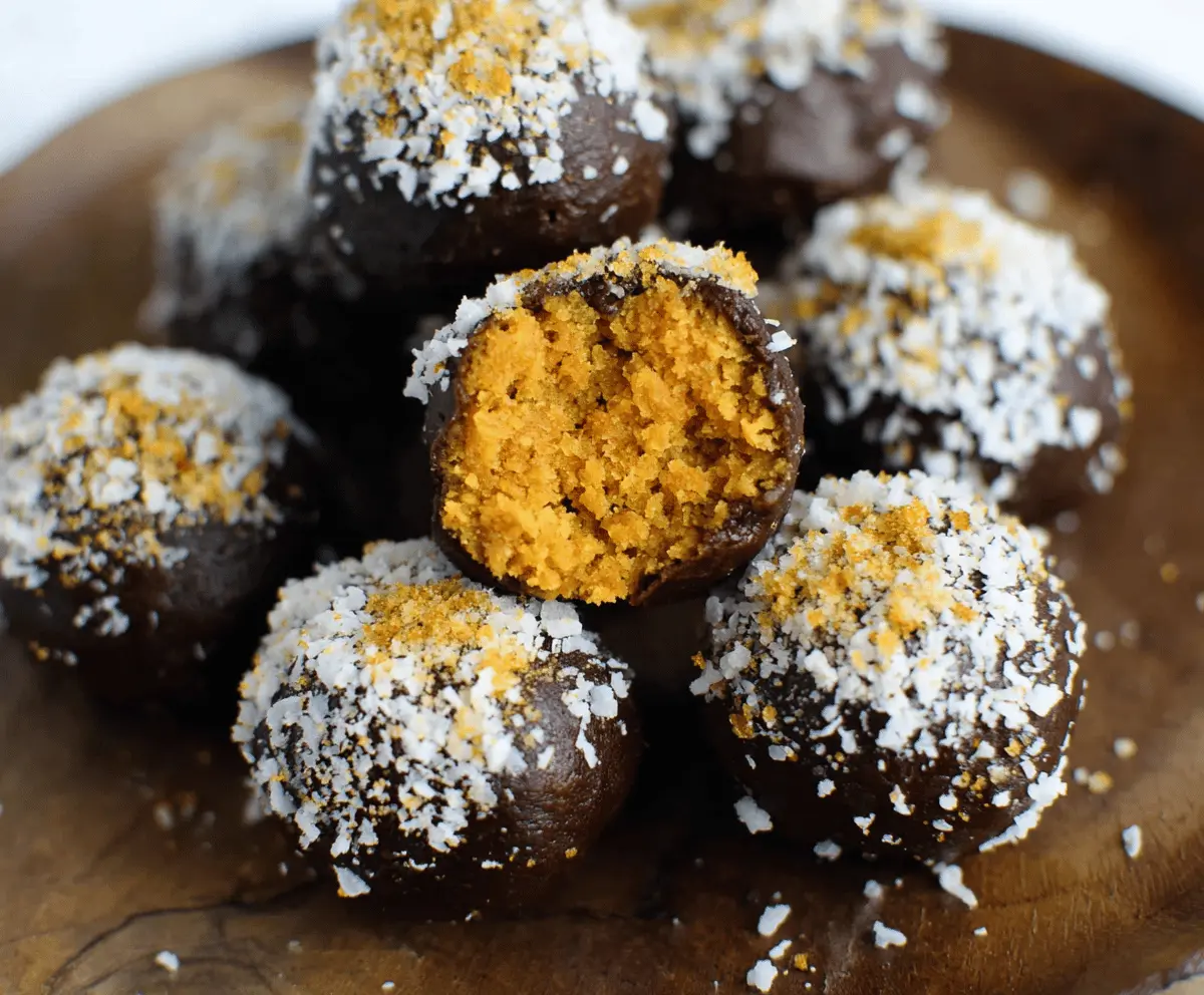 Healthy Pumpkin Truffles Recipe – Easy & Guilt-Free Fall Treats