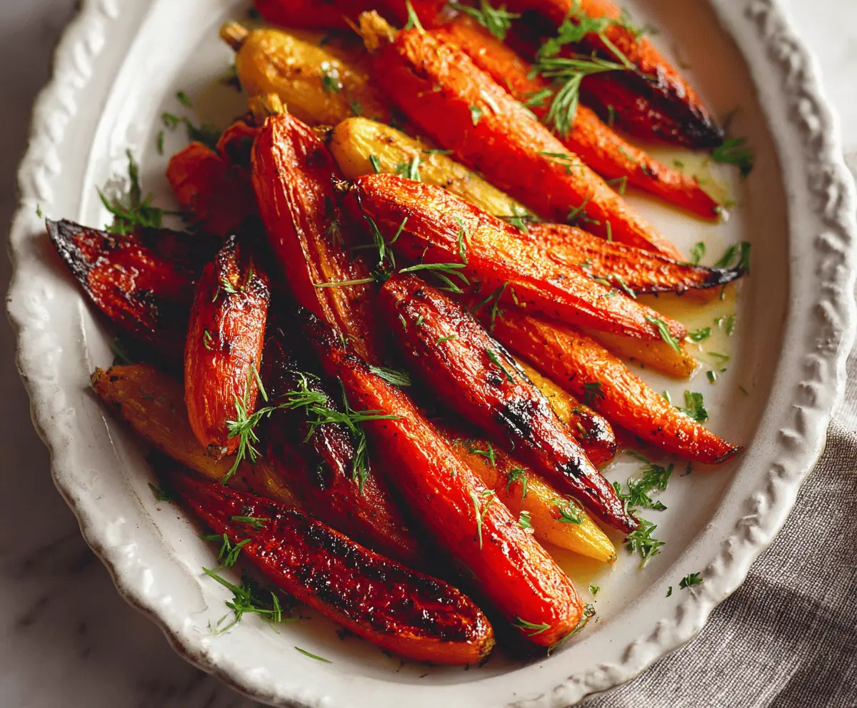 Perfect Oven-Charred Carrots Recipe for Easy, Flavorful Veggies