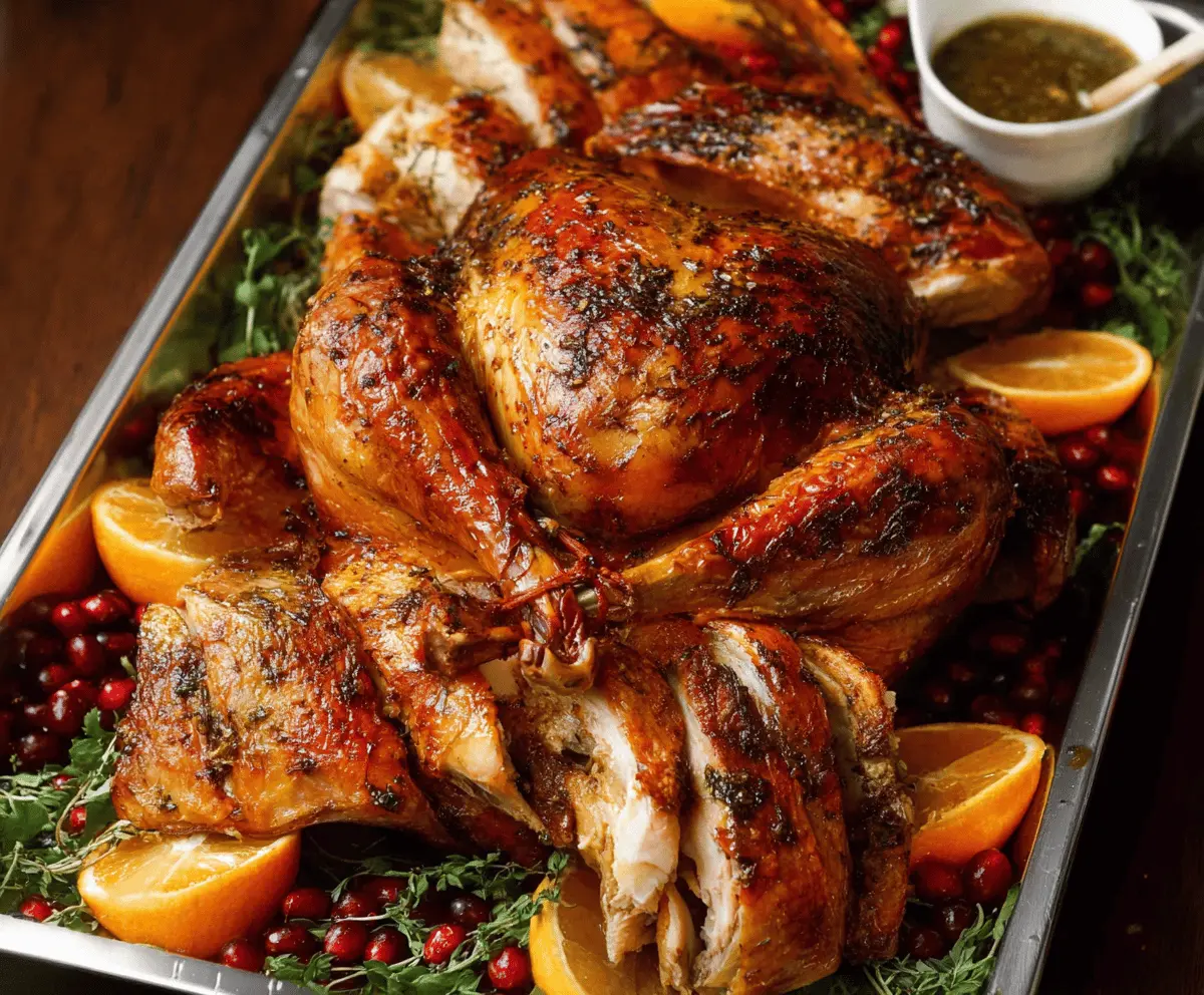 Juicy Brined Roast Turkey Recipe for Perfect Holiday Meals