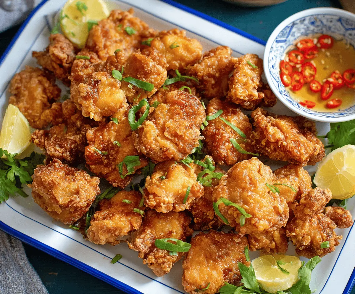 Crispy Karaage Chicken Recipe – Easy Japanese Fried Chicken Guide