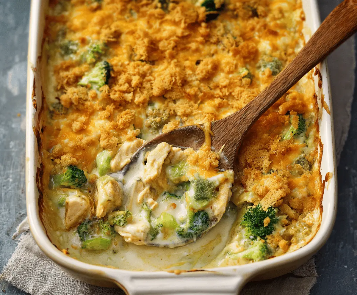 Easy Chicken Divan Casserole