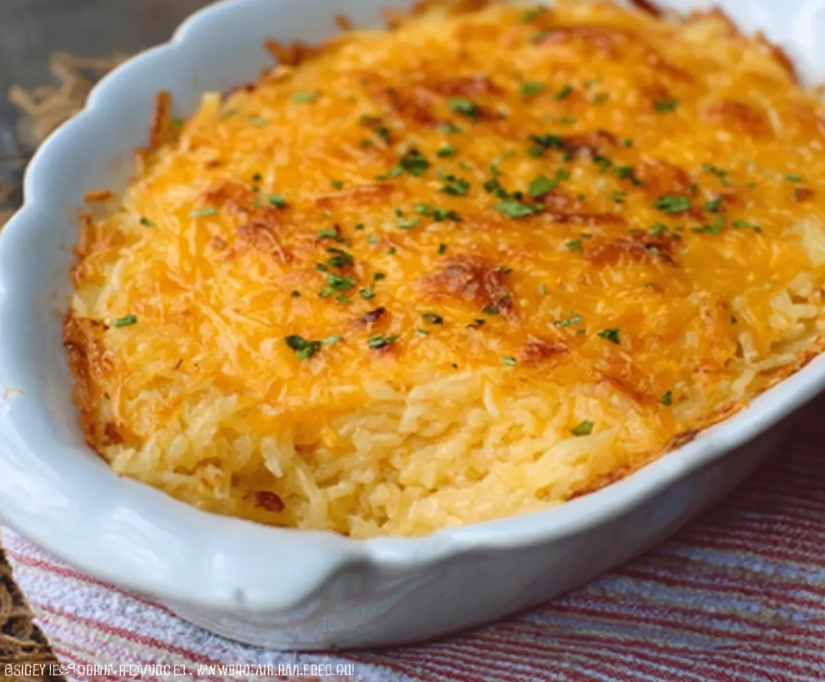 Easy Copycat Cracker Barrel Hashbrown Casserole