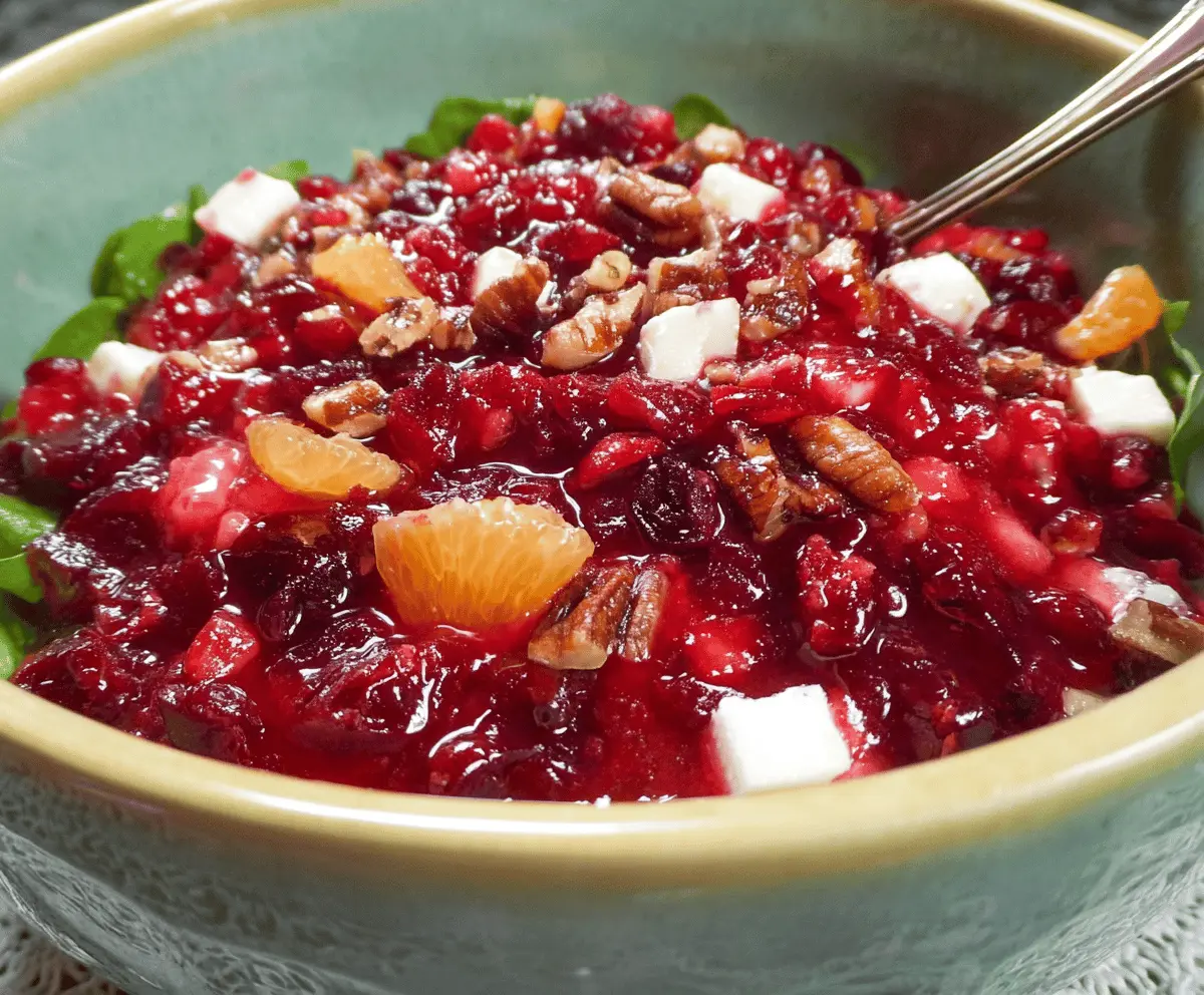 Easy Cranberry Salad Recipe