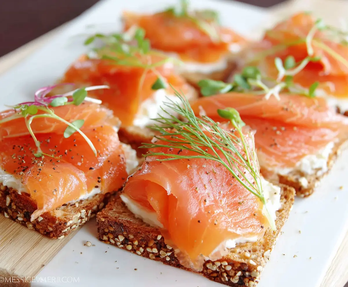 Easy Smoked Salmon Appetizer