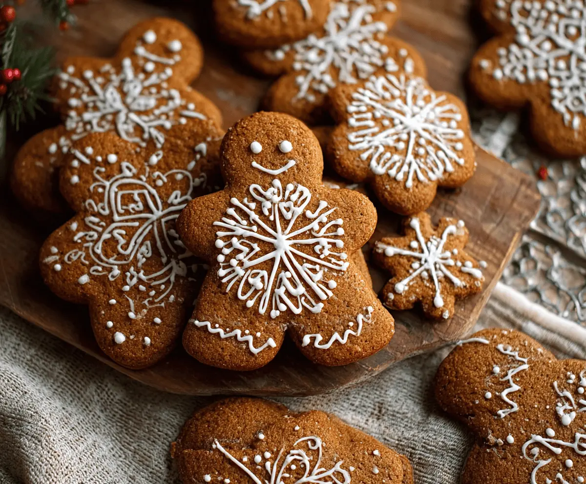Soft Gingerbread Cookies Recipe