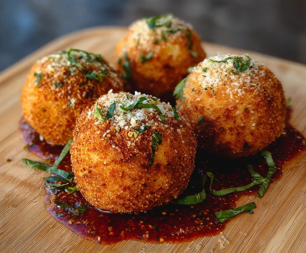 Crispy Baked Arancini Recipe