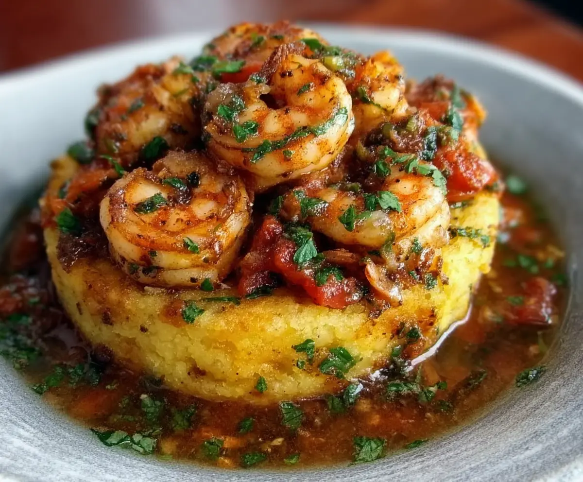 Easy Garlic Shrimp Mofongo Recipe