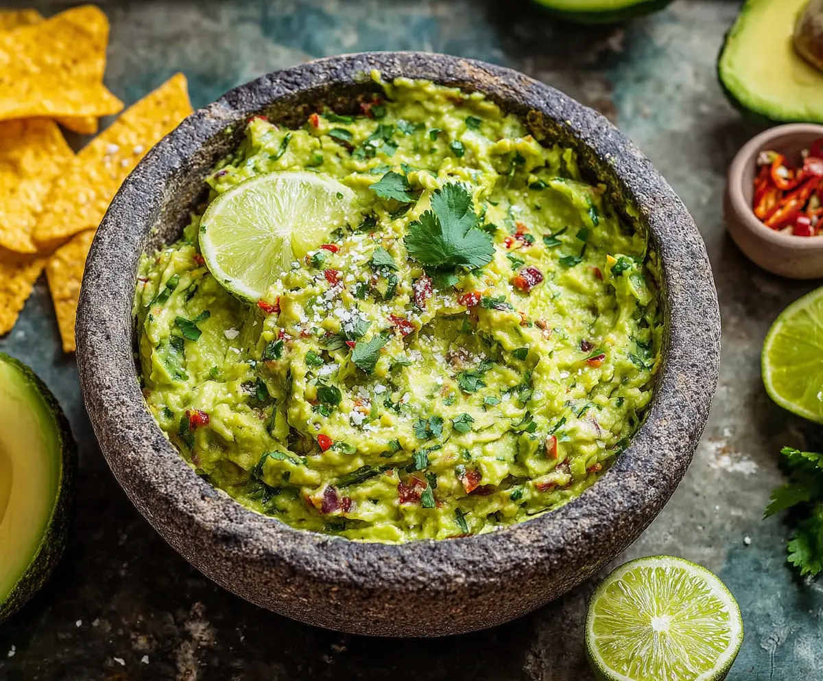 Easy Guacamole Recipe for Game Day