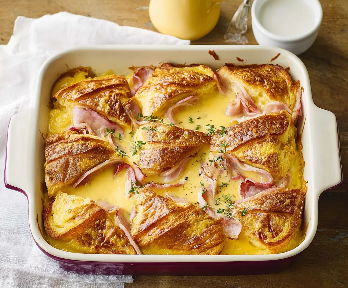 Easy Monte Cristo Breakfast Casserole