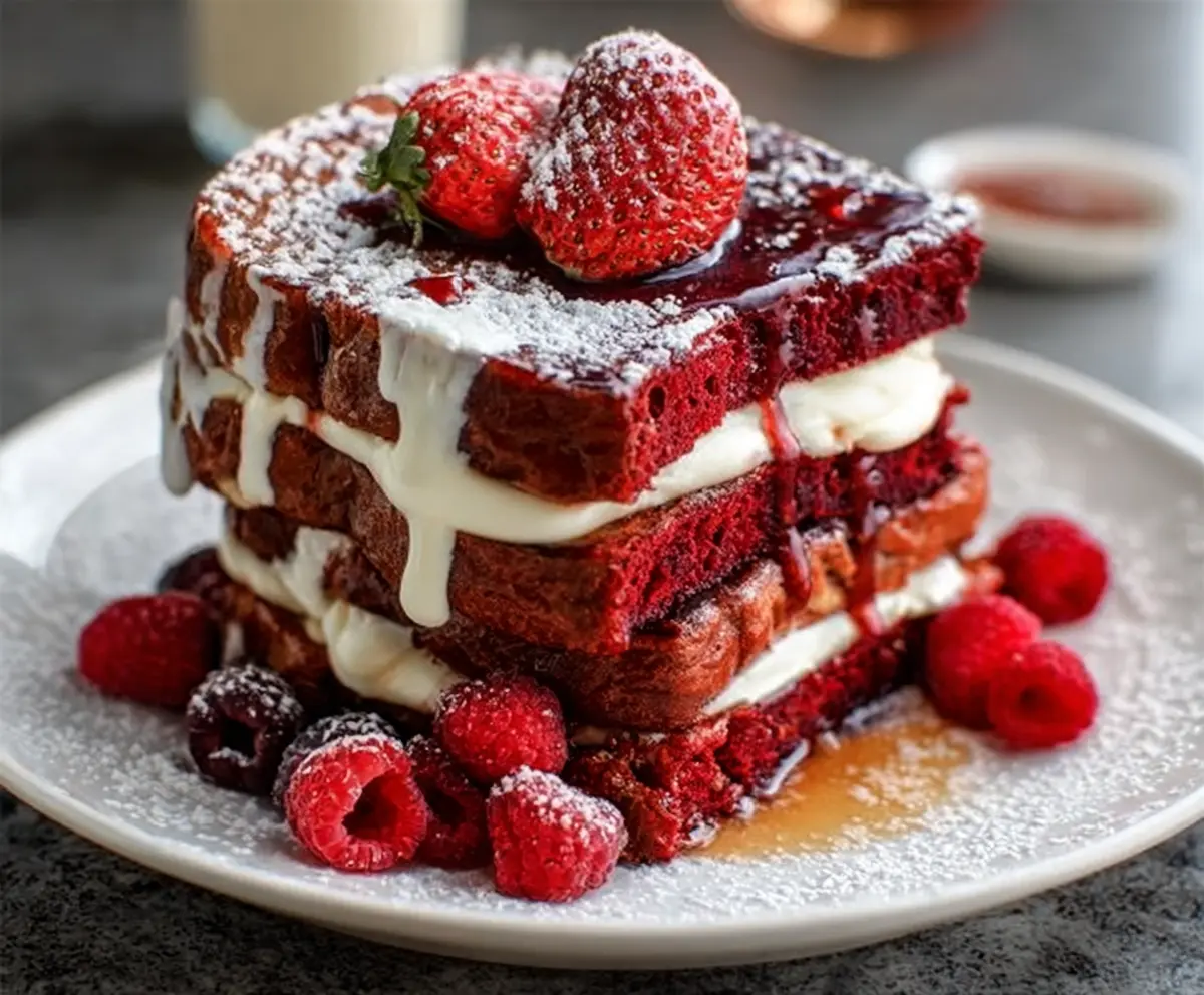 Red Velvet French Toast Recipe