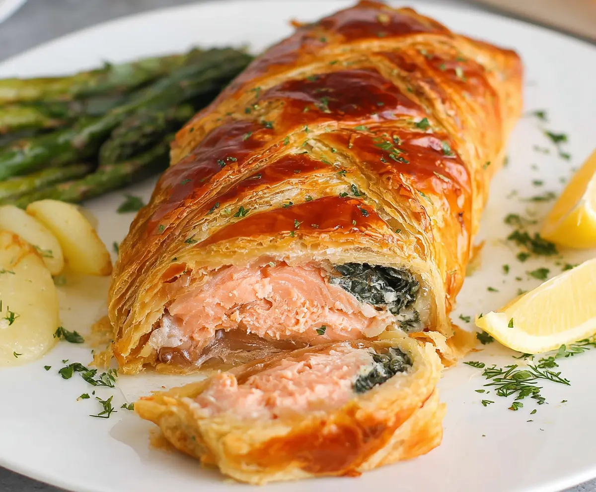 Easy Salmon Wellington Recipe