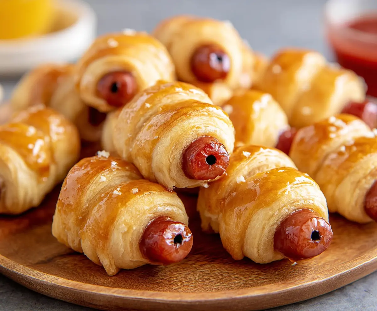Sweet Glazed Pigs In A Blanket Recipe