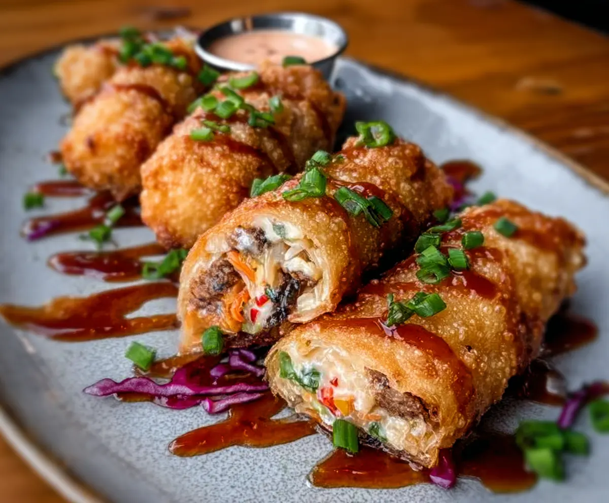 Crispy Voodoo Egg Rolls Recipe