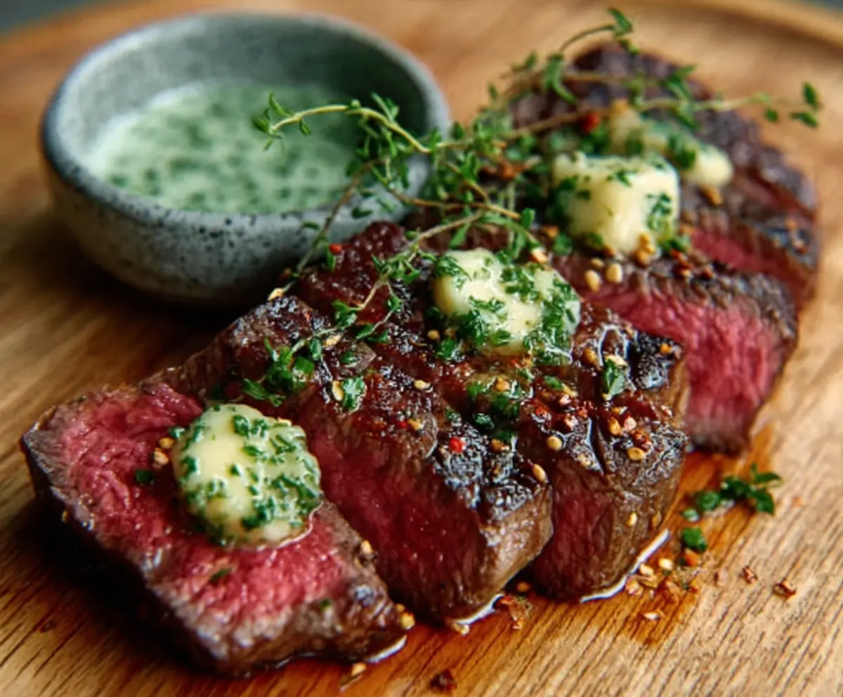 Juicy Wagyu Steak with Garlic Butter